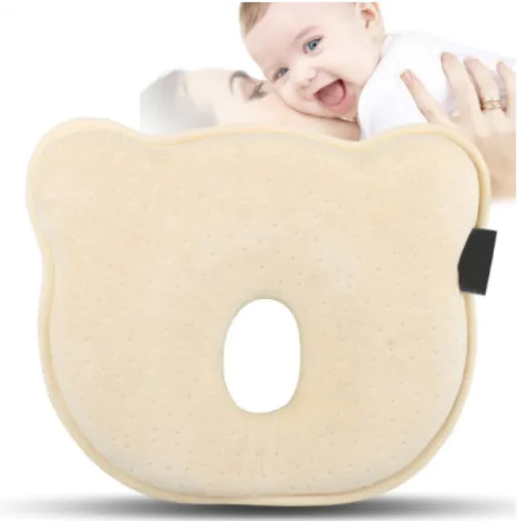 Coussin Bébé Ergonomique Anti Tête Plate - Memory Foam